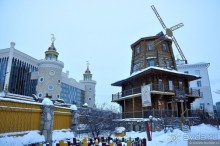 Казань днем и вечером