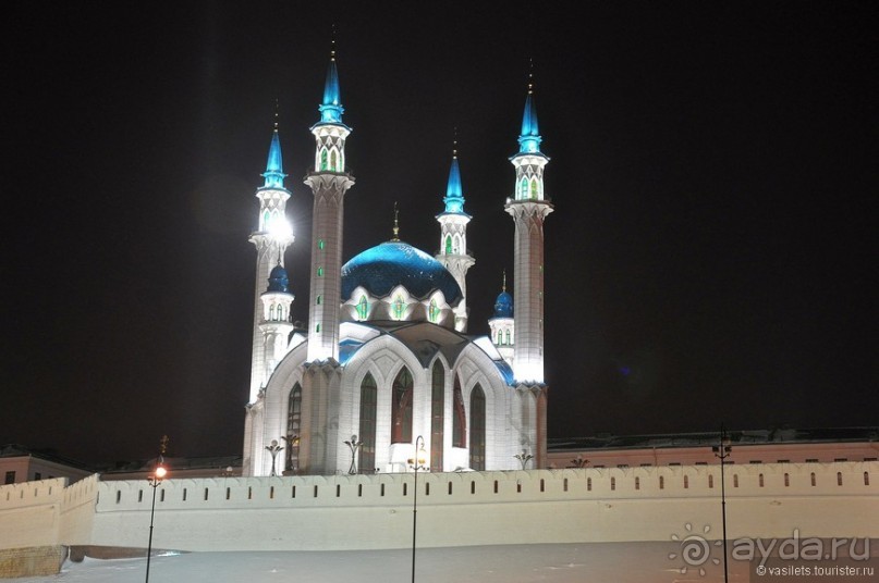 Казань днем и вечером