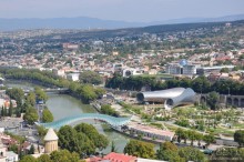 Тбилиси на бегу или встреча Туристеров