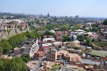 Тбилиси на бегу или встреча Туристеров