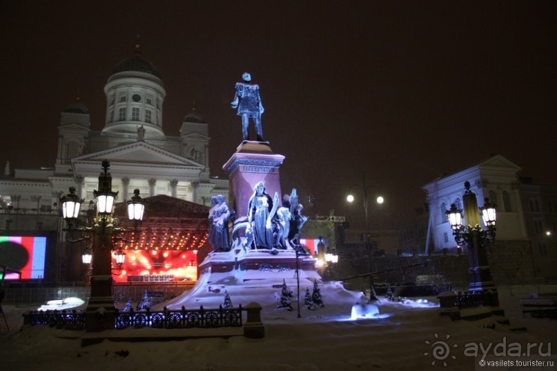 Хельсинки. Зима. НГ
