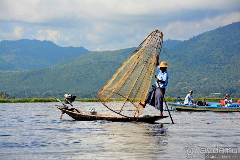 Инле — сказочное озеро в неведомой стране
