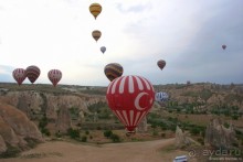 Каппадокия с высоты птичьего полета