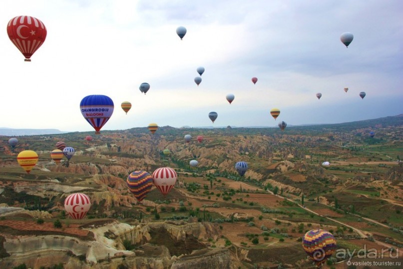 Каппадокия с высоты птичьего полета