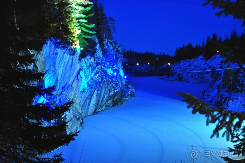 Карельская замороженная сказка