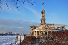 В Москве была зима...