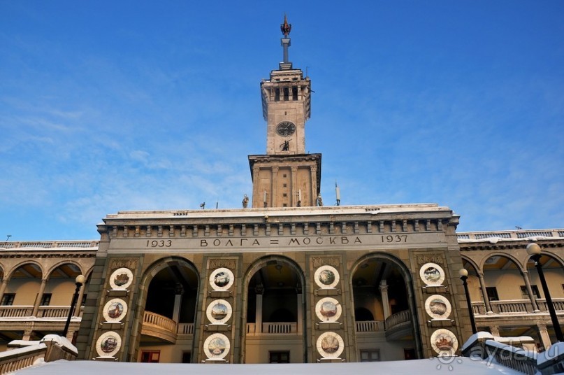 В Москве была зима...