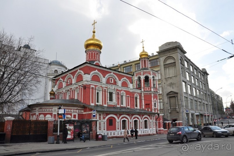 В Москве была зима...