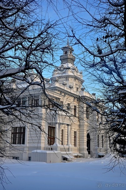 В Москве была зима...