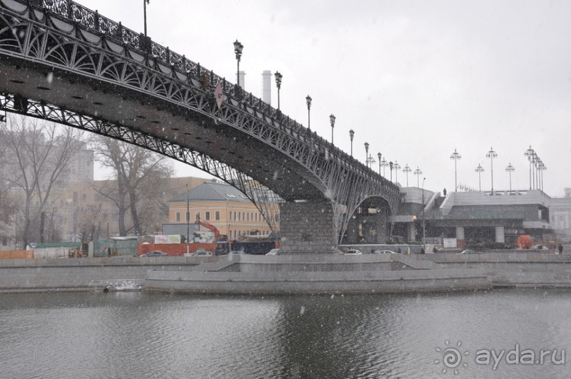 В Москве была зима...