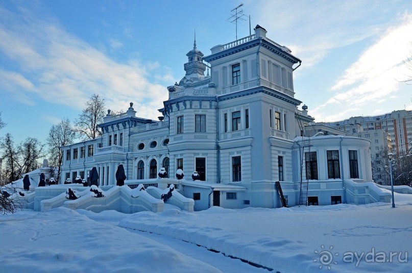 В Москве была зима...