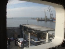 Пробег по замерзающей Украине. Сумы-Керчь-Порт Кавказ.