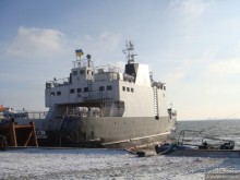 Пробег по замерзающей Украине. Сумы-Керчь-Порт Кавказ.