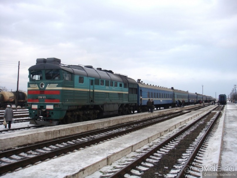 Пробег по замерзающей Украине. Сумы-Керчь-Порт Кавказ.