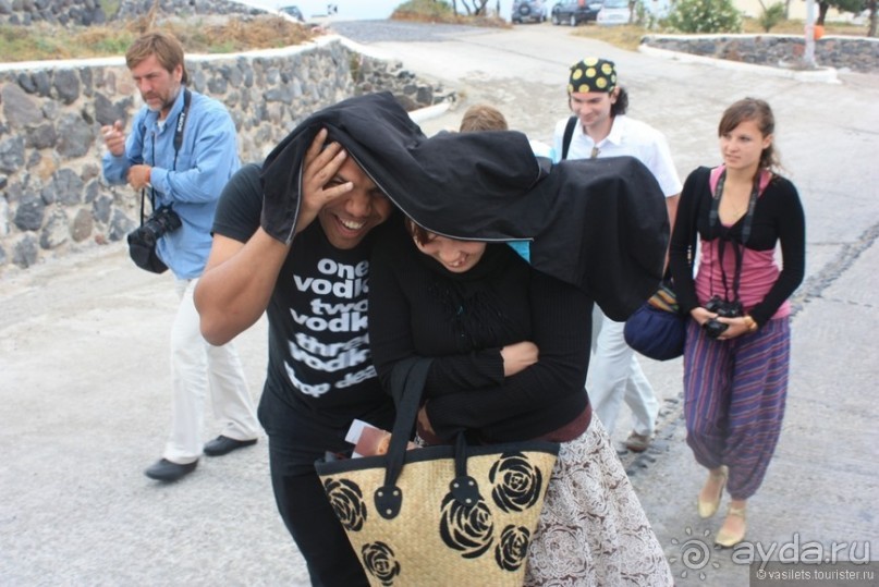 Грозный Санторини