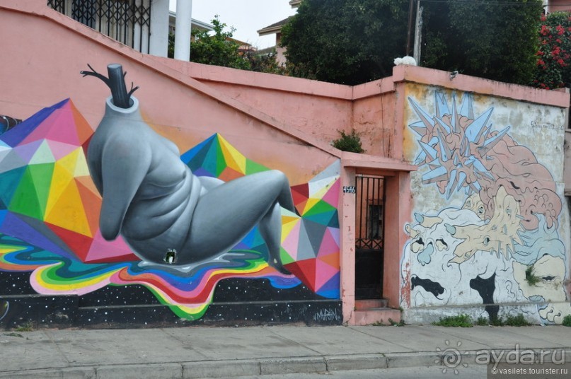 Чили. Вальпараисо.Винья-дель-мар.