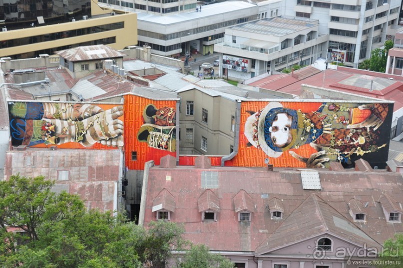 Чили. Вальпараисо.Винья-дель-мар.