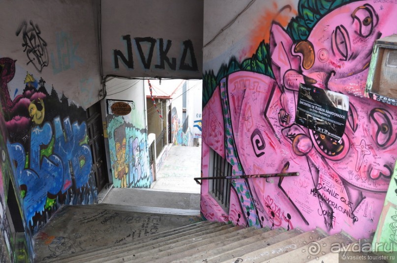 Чили. Вальпараисо.Винья-дель-мар.