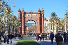 Барселона. Безмятежный Новый год.