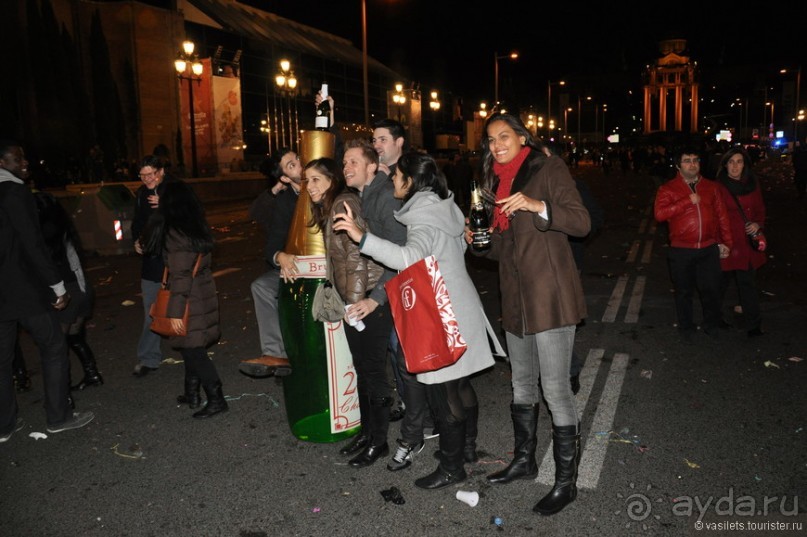 Барселона. Безмятежный Новый год.