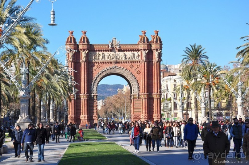 Барселона. Безмятежный Новый год.