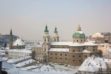 Заснеженный Зальцбург