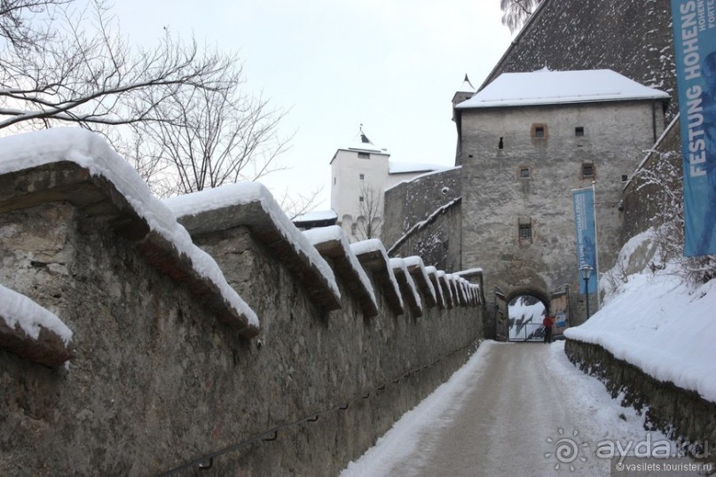 Заснеженный Зальцбург