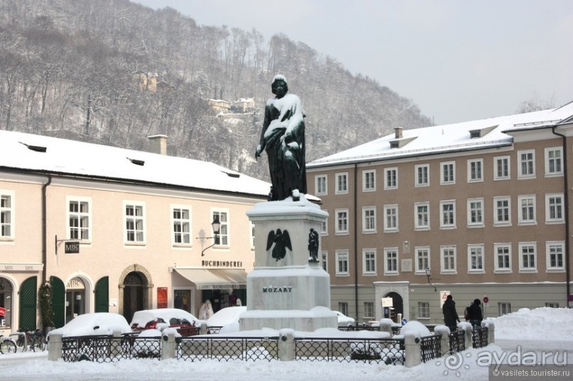 Альбом отзыва "Заснеженный Зальцбург"