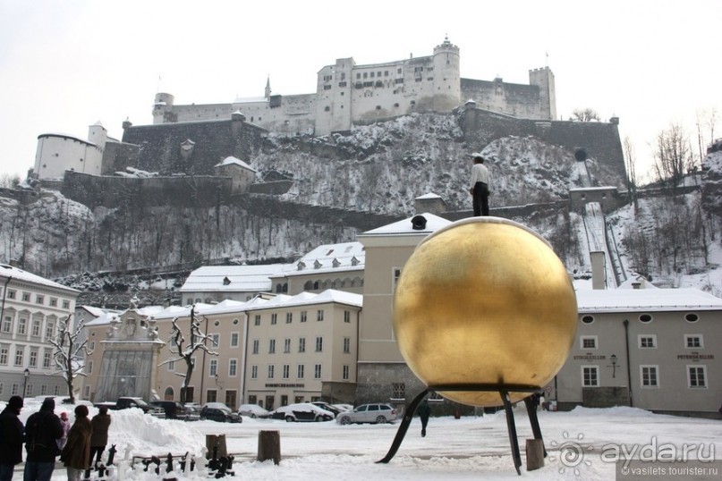 Заснеженный Зальцбург