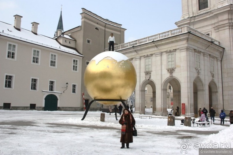 Заснеженный Зальцбург