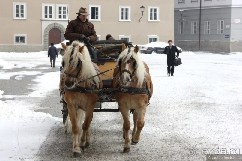Заснеженный Зальцбург