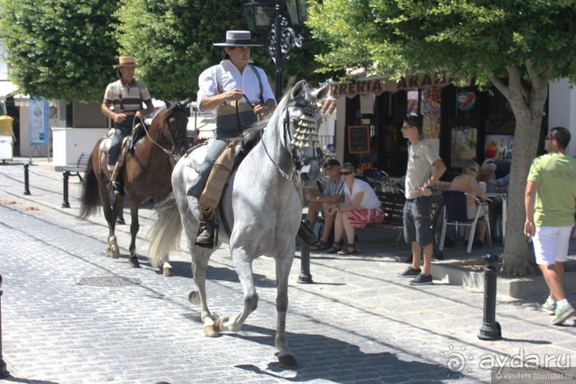 Михас - лошадиный белый город