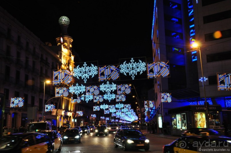 Барселона — день и ночь