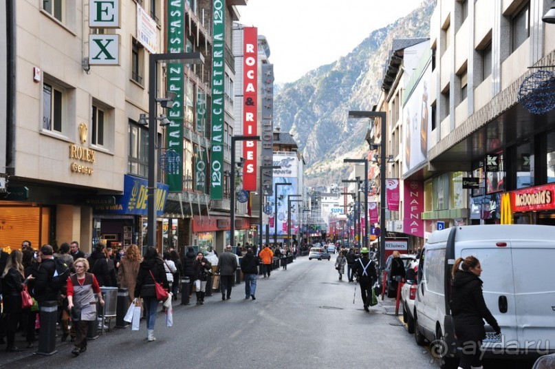 Андорра зимой