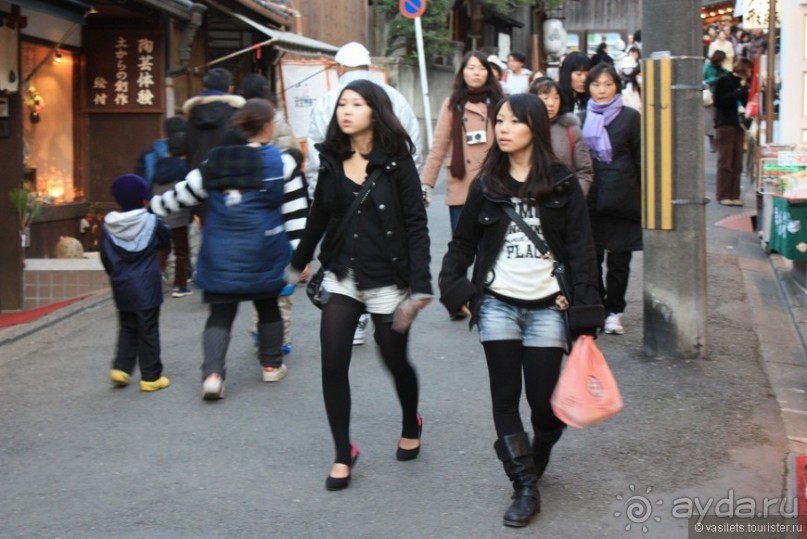 Случайно в Японии встретить гейшу