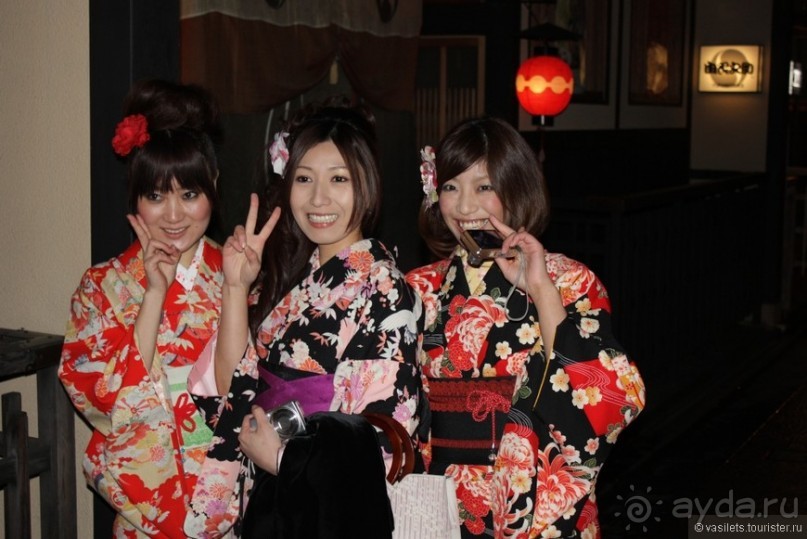 Случайно в Японии встретить гейшу