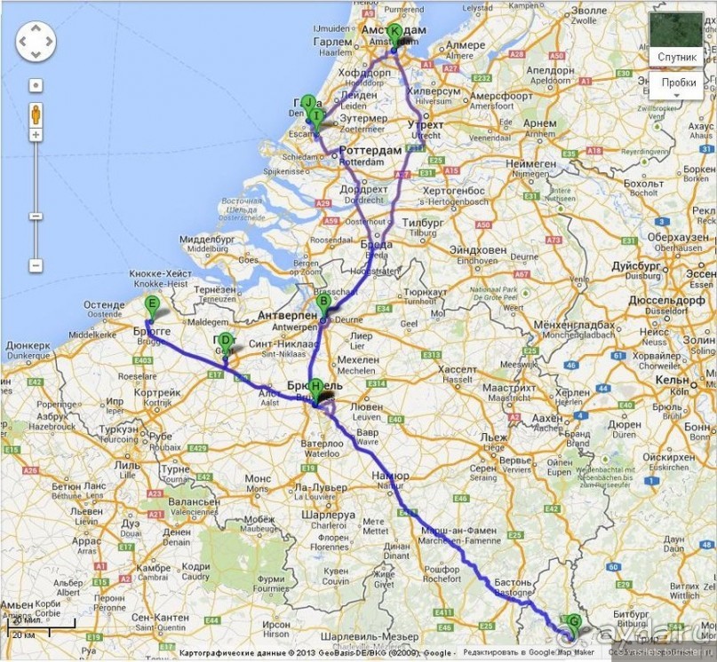 Наскоком по Бенилюксу