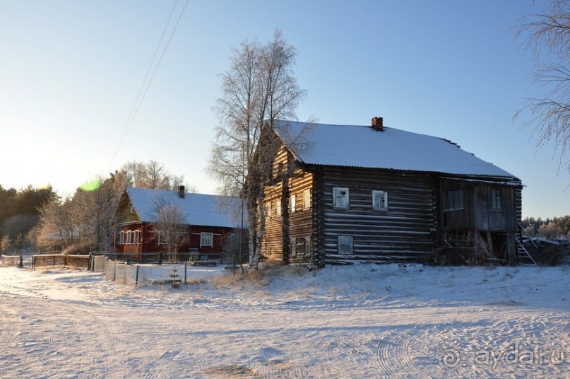 Карельская деревенька Рубчойла