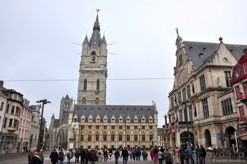 Пасмурный, но привлекательный Гент