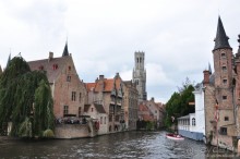 Брюгге пасмурный и солнечный