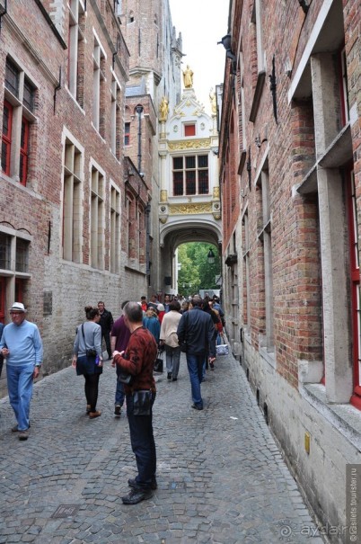 Брюгге пасмурный и солнечный