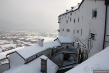 Крепость ХоэнЗальцбург и Гетрейдегассе