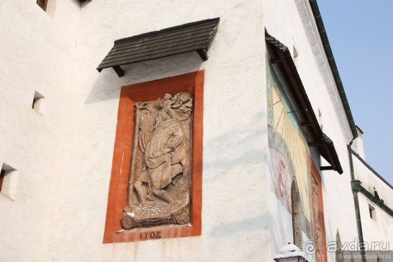 Крепость ХоэнЗальцбург и Гетрейдегассе