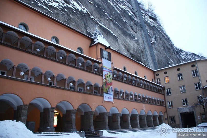 Крепость ХоэнЗальцбург и Гетрейдегассе