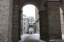 Крепость ХоэнЗальцбург и Гетрейдегассе