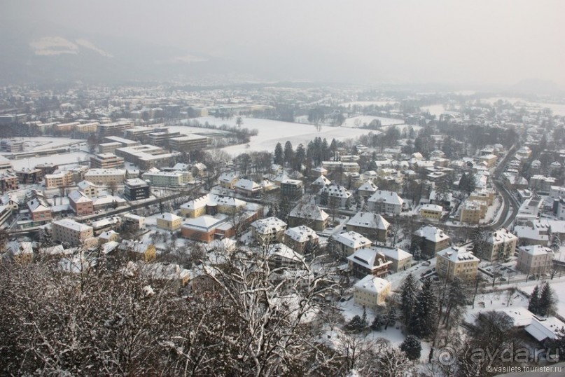 Крепость ХоэнЗальцбург и Гетрейдегассе