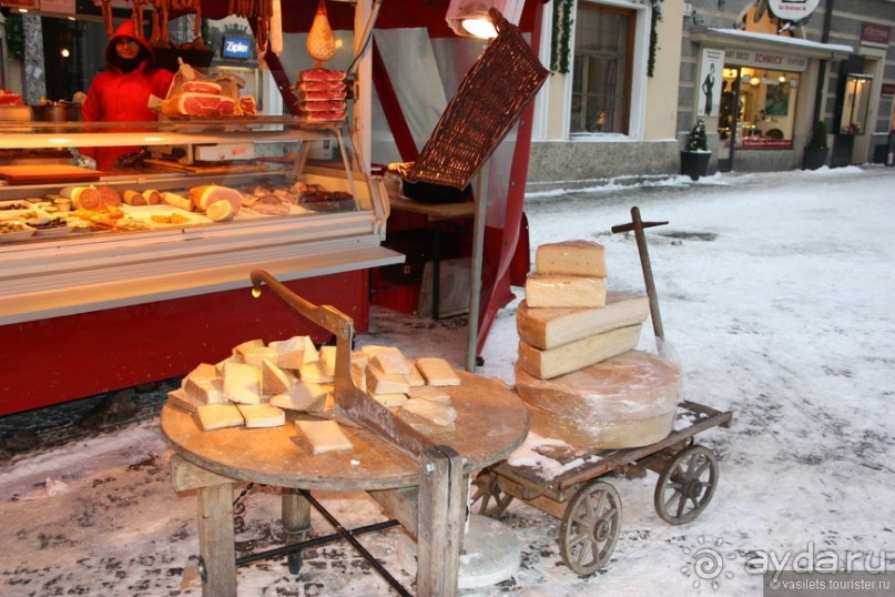 Крепость ХоэнЗальцбург и Гетрейдегассе