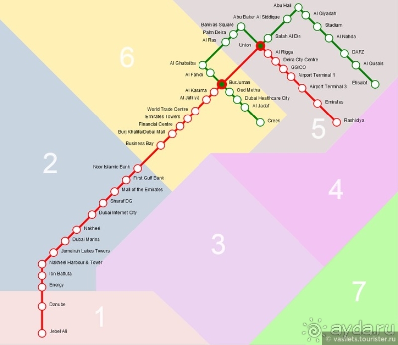  Экономный билет на проезд в Дубае