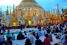 Сияет золотом Янгон