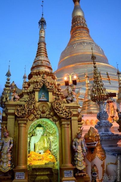 Сияет золотом Янгон Сияет золотом Янгон